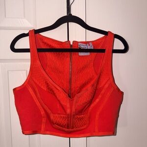 Bright Orange Herve Lager Two Piece Set